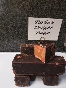 Turkish Delight Fudge
